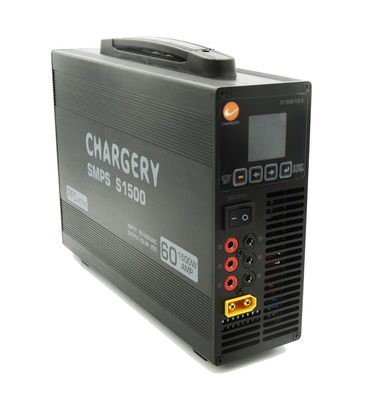 kualitas  30V 24V 1500W Adjustable UAV SMPS Battery Charger Compact E Rickshaw 68mm 60A pabrik