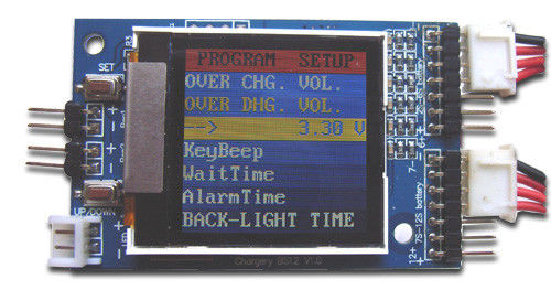 6S 12S LiPO Battery Cell Voltage Monitor Monitoring System Disesuaikan