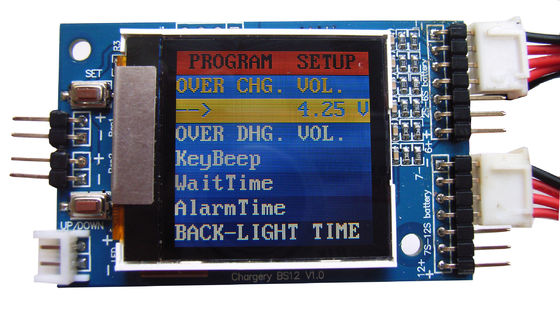 6S 12S LiPO Battery Cell Voltage Monitor Monitoring System Disesuaikan