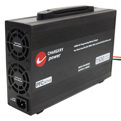 30A 1500W tegangan yang disesuaikan arus Pengisi baterai 4S 8S 12S 16S LiPo, NMC, LiFe, LiTo, Pb