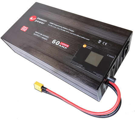 30V 1500W tegangan yang disesuaikan arus Adaptor pengisi baterai SMPS 1S 4S 8S 60A
