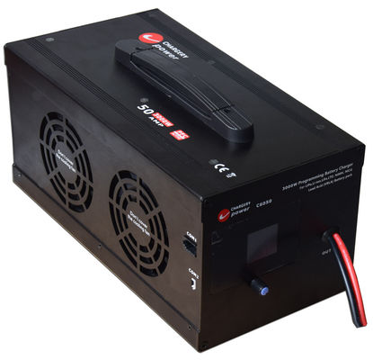 48V 3000W 13S LiPo, NMC, LiFe, LiTo, Pb, VRLA AGM asam timbal, GEL Pengisi baterai untuk sepeda listrik, sepeda motor listrik 1-55A