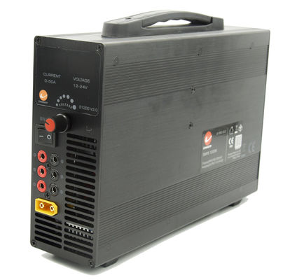 24V 1200W UAV Drone SMPS Pengisi Baterai Compact 68mm 50A Disesuaikan