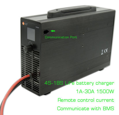 58.4V Vrla LFP Lithium Lifepo4 Baterai Pengisi 8S 12S 16S 18S Disesuaikan