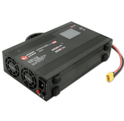 43.8V 1500W Lipo Baterai AC DC Balance Charger Penghabisan Untuk UAV Drones 4S 40A