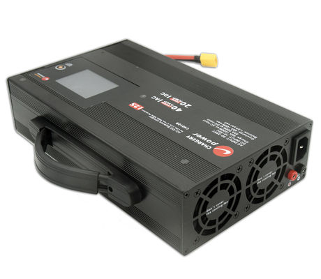 43.8V 1500W Lipo Baterai AC DC Balance Charger Penghabisan Untuk UAV Drones 4S 40A