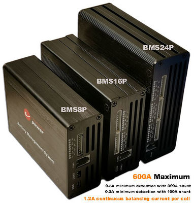 LTO NMC Lithium Battery Management System BMS 24S 18S 100A 300A 600A