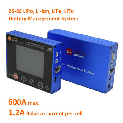 OEM NMC Lifepo4 Sistem Pengelolaan Baterai BMS 4S 6S 600A Tegangan Tinggi