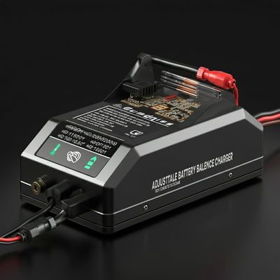 Pengisi daya baterai yang dapat disesuaikan untuk baterai NiMH LiPo 4s