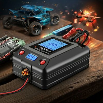 3s LCD Display Lipo Battery Balance Charger Discharger Untuk LiFe NiMH