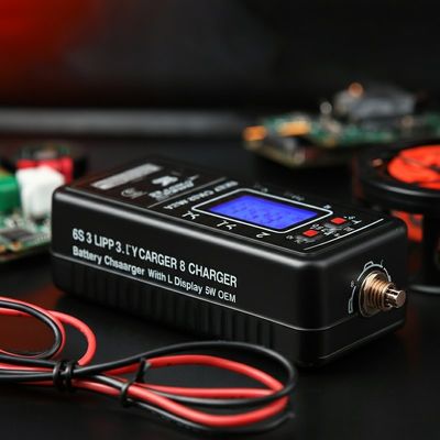 6S 3s 4s Lipo Battery Charger Discharger Dengan LCD Display 5W OEM