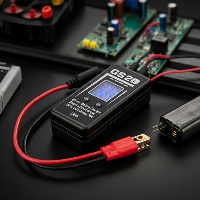 6S 3s 4s Lipo Battery Charger Discharger Dengan LCD Display 5W OEM