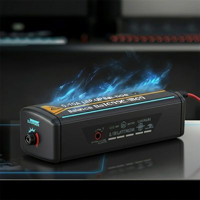 0.1-10A Lipo Battery Balance Charger Discharger Adjustable Disesuaikan