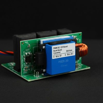 PWM DC 12v Buck Boost Converter 50 Amp 400kHz Untuk pengisian baterai
