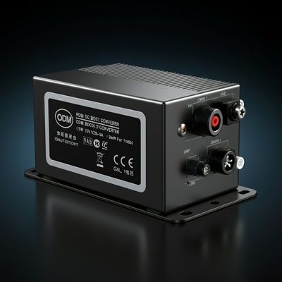ODM PWM DC Buck Boost Converter 5v 2A Untuk Otomotif